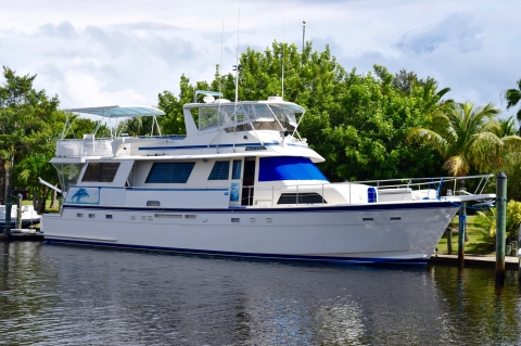 New Listing! 1986 Hatteras 63 CMY