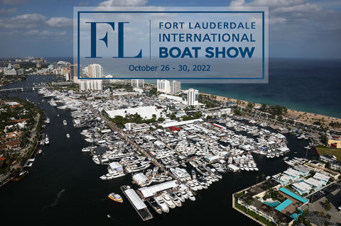 Join us at the Fort Lauderdale Boat Show 10/26-10/30 Location Booth G 725