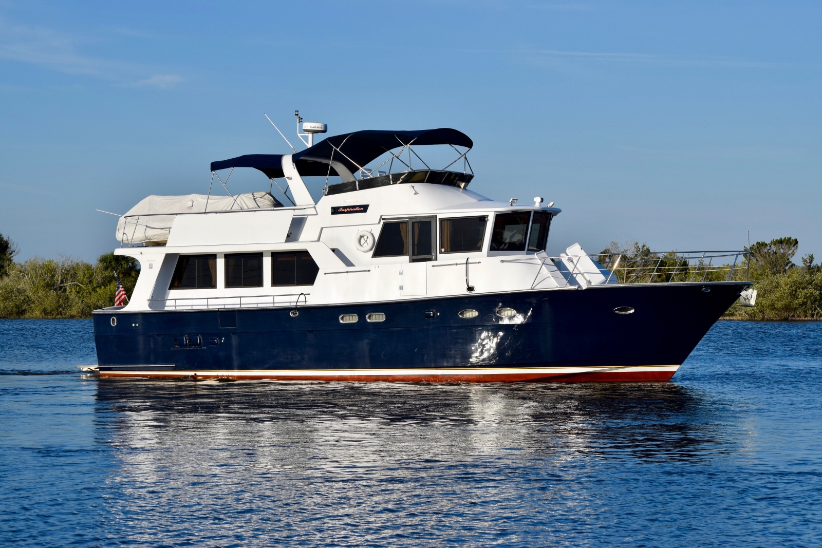 2000 Jefferson 53 LRC Pilothouse