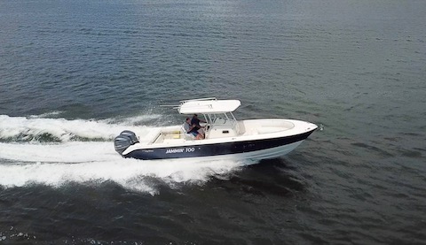 Watch the video of 2012 Edgewater running on the ICW near Hypoluxo, FL